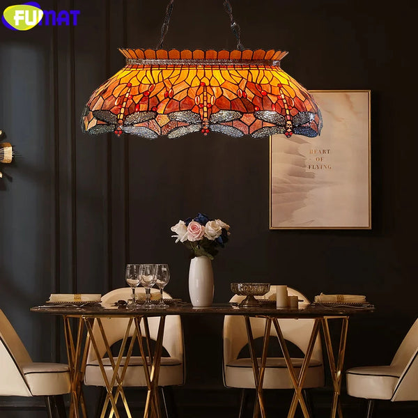 Tiffany style dragonfly hanging lamp 2025