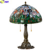Tiffany Style Rose 16 Inches Table Lamp Stained Glass RT021613