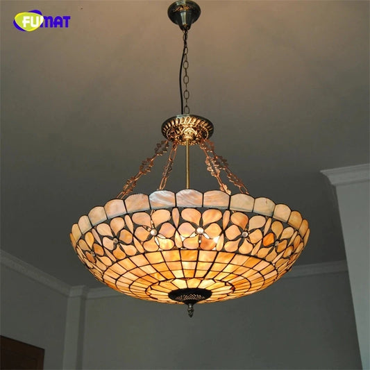 Tiffany Style Modern 24 Inches Pendant Lamp Stained Glass MP021703