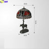Tiffany Style Rose 12 Inches Table Lamp Stained Glass RT021615