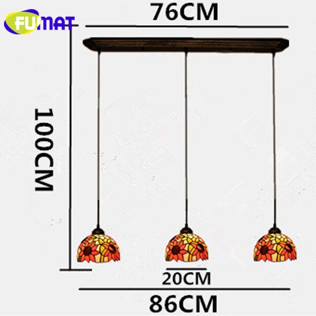 FUMAT Sunflower Pendant Lamp 30 Inches SP010320