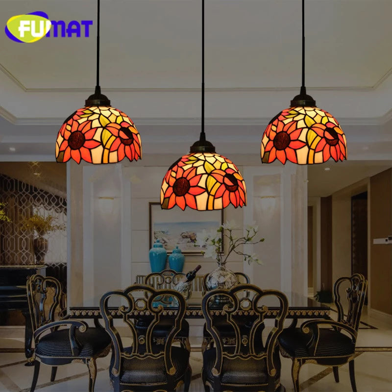 FUMAT Sunflower Pendant Lamp 30 Inches SP010320