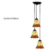 FUMAT Rose Green Leaf Pendant Lamp 7-24 Inches RP010346