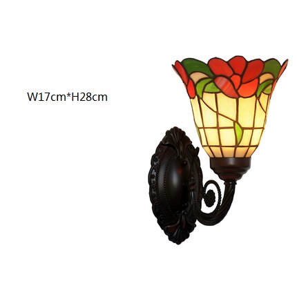 FUMAT Rose Green Leaf Pendant Lamp 7-24 Inches RP010346
