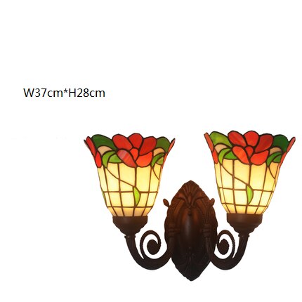 FUMAT Rose Green Leaf Pendant Lamp 7-24 Inches RP010346