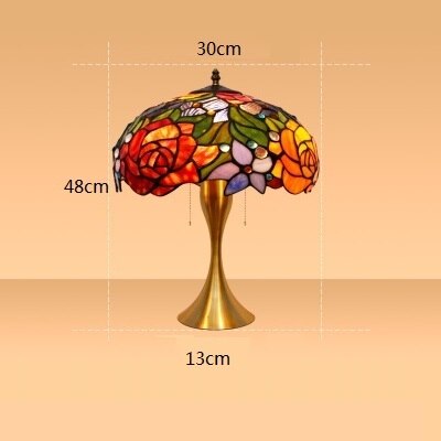 FUMAT Rose Table Lamp 12 Inches RT010541