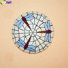 Tiffany Style Dragonfly 8 Inches Ceiling Lamp Stained Glass DC021618