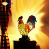 Tiffany Style Cock 13 Inches Table Lamp Stained Glass CT022312