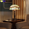 Tiffany Style Pink Rose 16 Inches Table Lamp Stained Glass RT021710