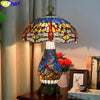 Tiffany Style Dragonfly 16 Inches Table Lamp Stained Glass DT021412