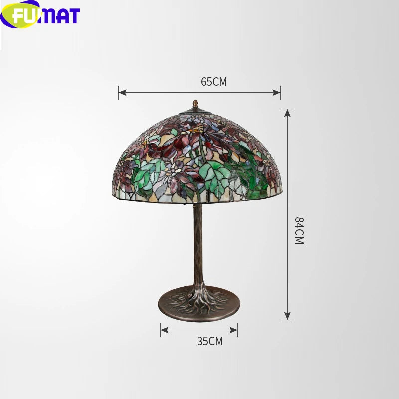 Tiffany Style Hanging Garden 26 Inches Table Lamp Stained Glass GT021601