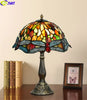 Tiffany Style Dragonfly 12 Inches Table Lamp Stained Glass DT021606
