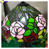 Tiffany Style Rose 16 Inches Table Lamp Stained Glass RT022006
