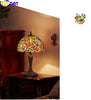 Tiffany Style Rose 12 Inches Table Lamp Stained Glass RT021309
