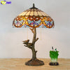 Tiffany Style Flower 12-16 Inches Table Lamp Stained Glass FT021726