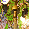 Tiffany Style Flower 12-16 Inches Table Lamp Stained Glass FT021726