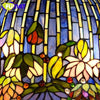 Tiffany Style Flower 16 Inches Table Lamp Stained Glass RT0222510