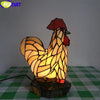 Tiffany Style Frog 2.5-9.5 Inches Table Lamp Stained Glass FT021112