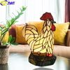 Tiffany Style Frog 2.5-9.5 Inches Table Lamp Stained Glass FT021112
