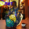 Tiffany Style Peacock 11 Inches Table Lamp Stained Glass PT021109