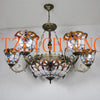 FUMAT Tiffany Style Baroque 34 Inches Pendant Light BP020802