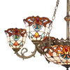FUMAT Tiffany Style Baroque 34 Inches Pendant Light BP020802